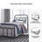 Damyla Metal Open-Frame Bed-945160615