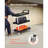 Heavy Duty Utility Cart 500 lbs Capacity 3-tier Service Cart with Wheels-111781129