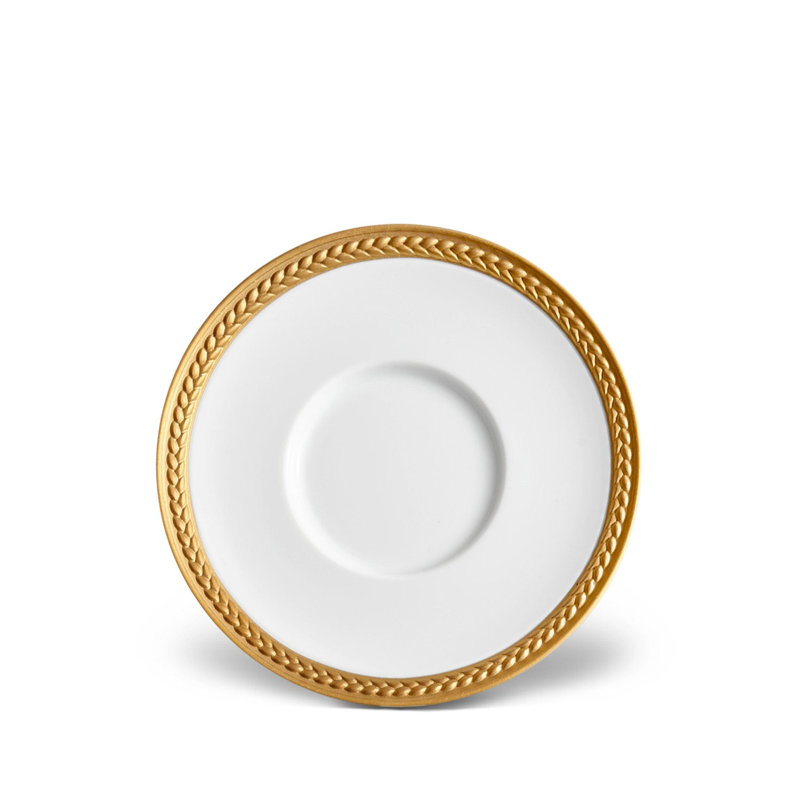 Soie Tresseee Gold Saucer