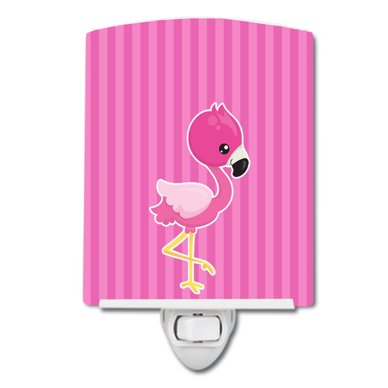 Flamingo Ceramic Night Light