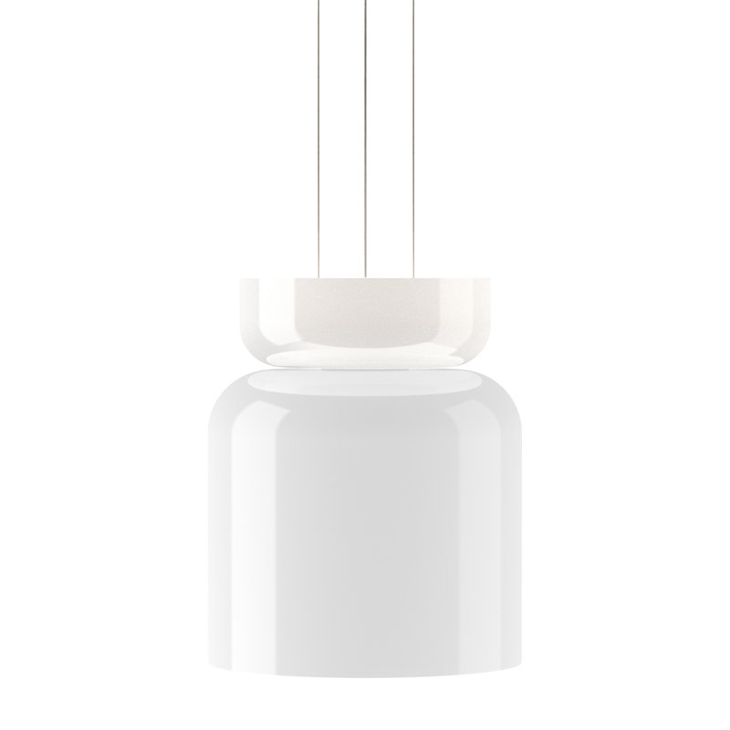 Luminaire suspendu géométrique à 2 lumières Totem