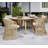 Aspect Round Metal Outdoor Dining Table , 56.7'' in. W 56.7'' in. D-69768648