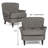 Upholstered Armchair-1893396286
