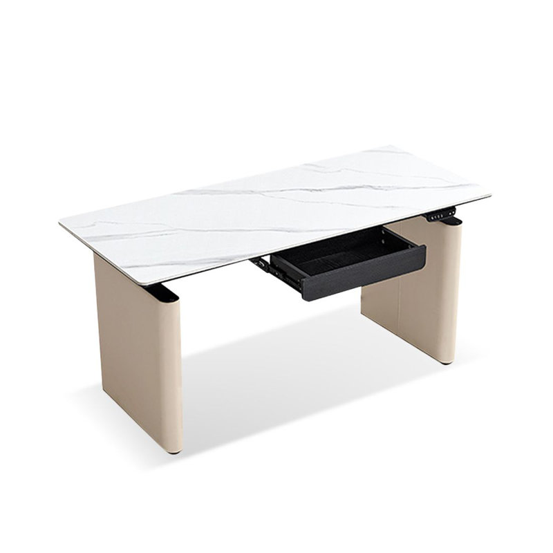 Bureau à hauteur réglable Rock Rock, H 29,13 po x l 62,99 po x P 27,56 po