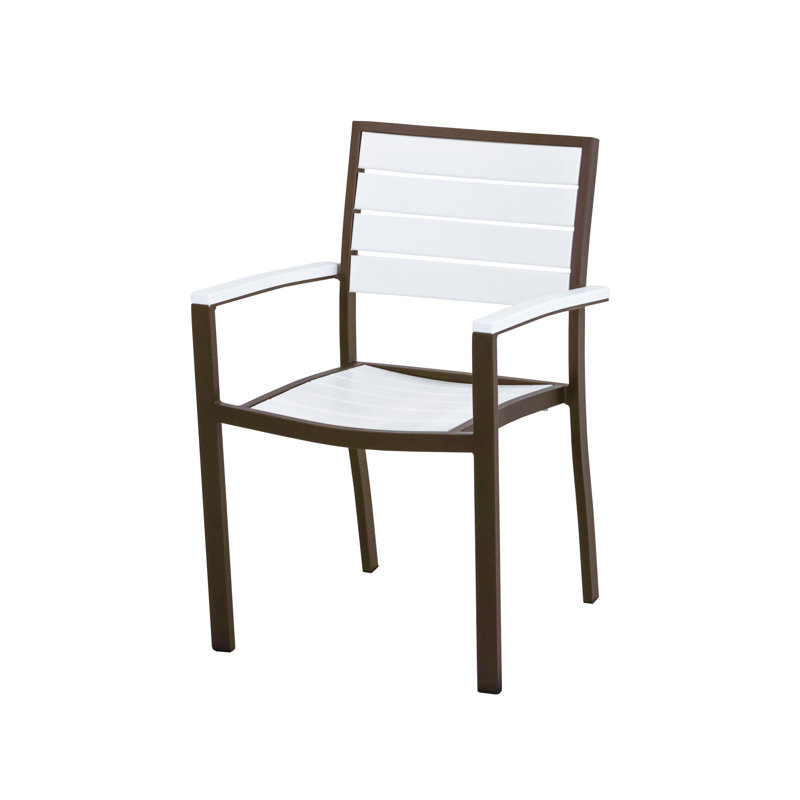 Chaise de salle à manger POLYWOOD Euro, Bronze texturé, Aruba