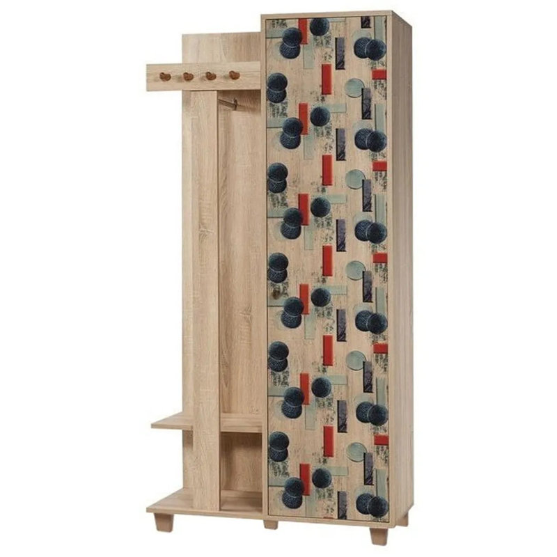 Seaview Hall Tree with Shoe Storage