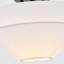 Linen Semi Flush Mount