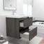 Ensemble de meuble-lavabo mural simple 24 po Naylene-760985913