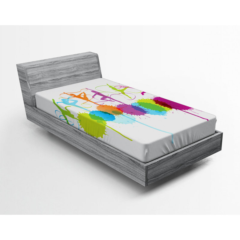 Microfiber Fitted Sheet, Twin Fitted Sheet