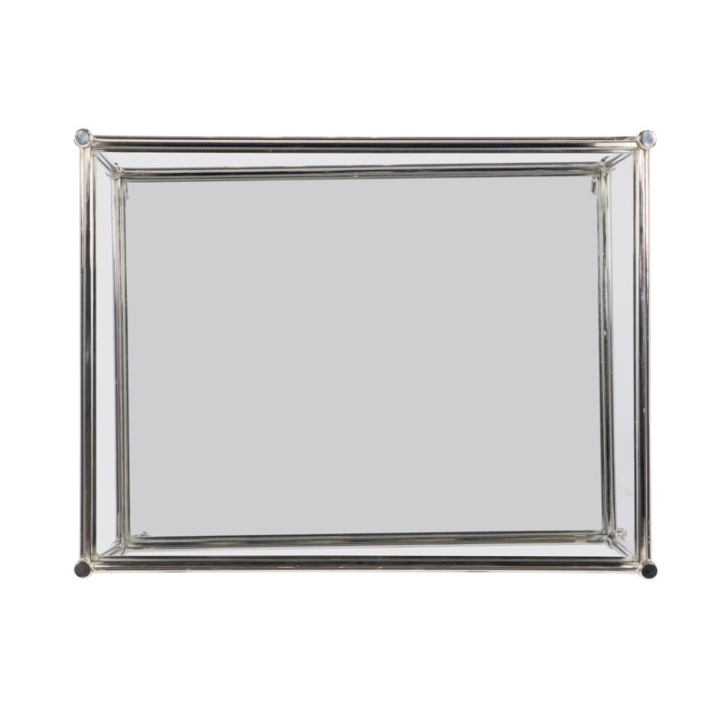 Maitland Smith Glass Top End Table