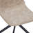 Matthew Leather Dining Side Chair With 360-Degree Swivel And Powder-Coated Iron Legs Matthew Collection-134529384-144607887