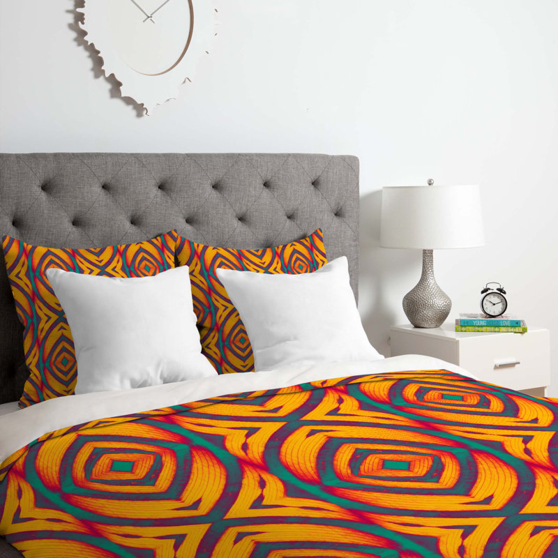 Ensemble de housse de couette maranta, Housse de couette pour très grand lit et 2 très 