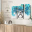 «Twist Reef Trees» sur toile-98977786