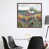 Classic Brown Wood Framed Canvas selected