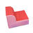 Kids 7'' Foam Chair Chair and Ottoman