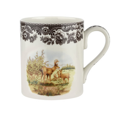 Spode Woodland Am.Wildlife Mug 16 Oz Deer