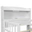 Lit plateforme simple en bois avec éclairage à DEL intégré, tête de lit multifonctionnelle, garde-corps et 2 tiroirs-1874659108