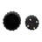 Stoneware and Ceramic Planters Set of 2 with Raised Bubble Texture and Tripod Base Design for Modern Decorative Display-550279256