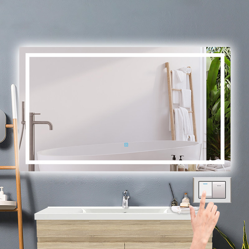 Bethli Rectangle Mirror, 70cm H x 120cm W
