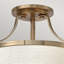 Barryknoll Fabric Semi Flush Mount-16292036