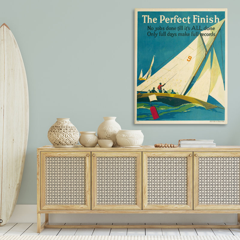 «Perfect Finish Antique Sailors Canvas», conception par Marcus Jules, H 48 po x l 36 po