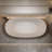 61" Freestanding Solid Surface Bathtub With Pop-Up Drainage And Overflow-119713713