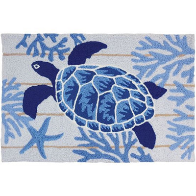 Tapis de cuisine Indigo Sea Turtle