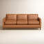 Canapé en cuir 85 po Cascades-1234196039