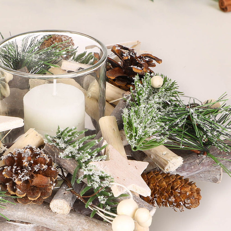 Wood Wall Tealight Holder