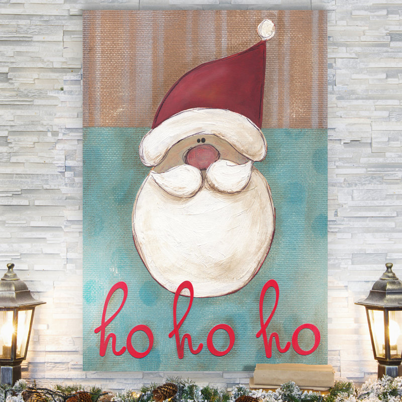 «Hohoho W / Stripedot» par Parvez Taj, reproduction d'art sur toile tendue, H 27 po x l 18 po x P 1 po