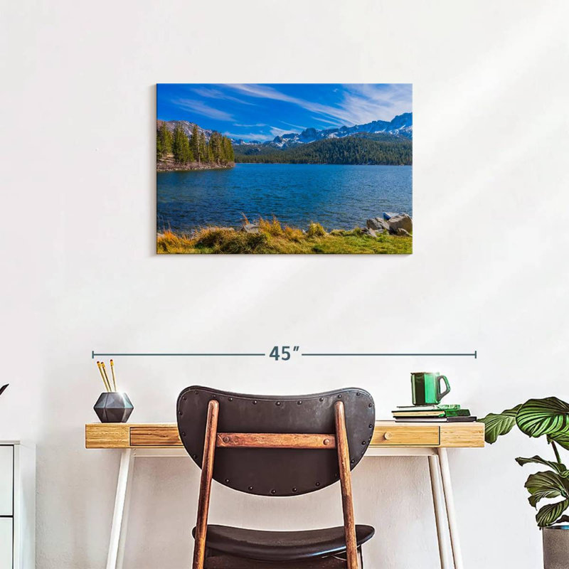 Peaceful Lake George, H 20 po x l 30 po