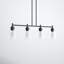 Washington Mews 4 - Light Kitchen Island Linear Pendant-522597196