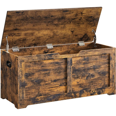 Wood Storage Bench