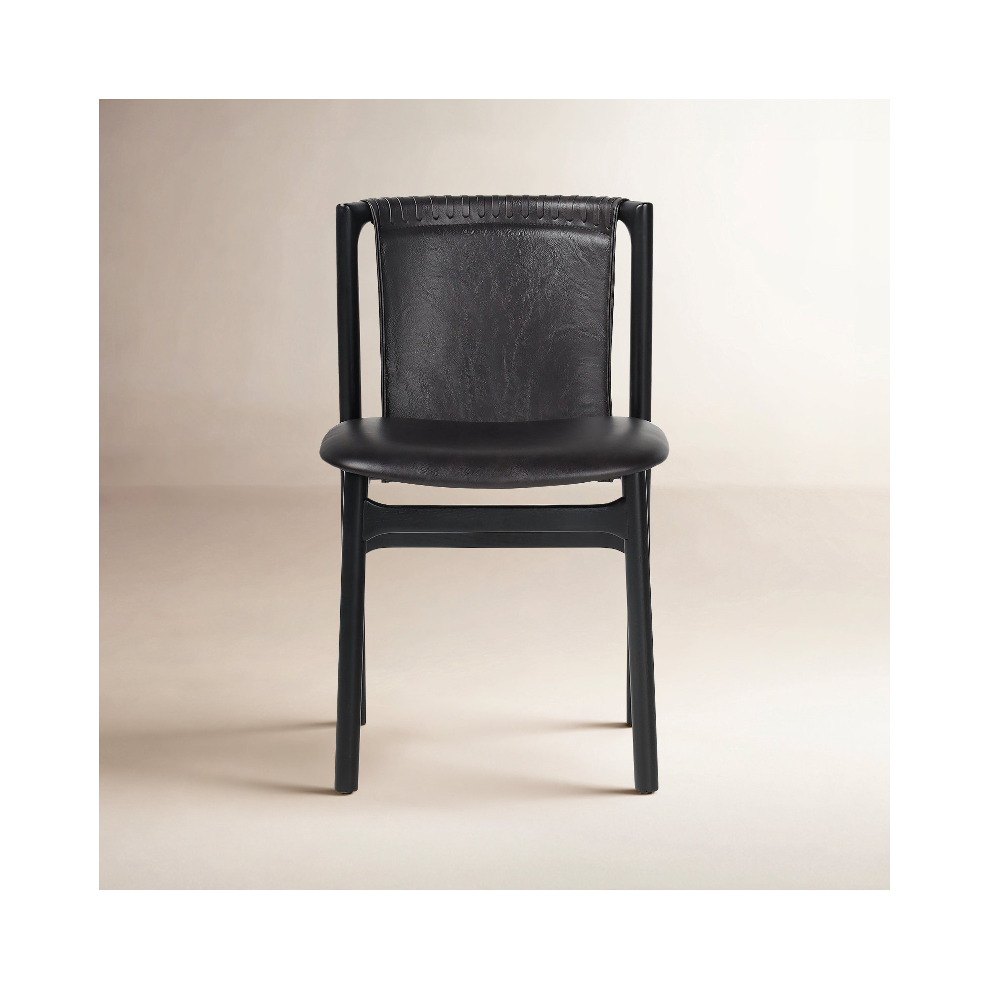 Boman Dining Chair, Brushed Ebony, Brushed Ebony