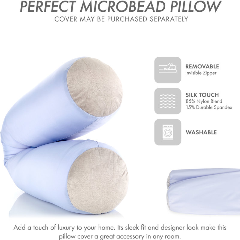 Foam Firm Cooling Pillow, Silver Mist