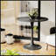 Table ronde noire-65050168