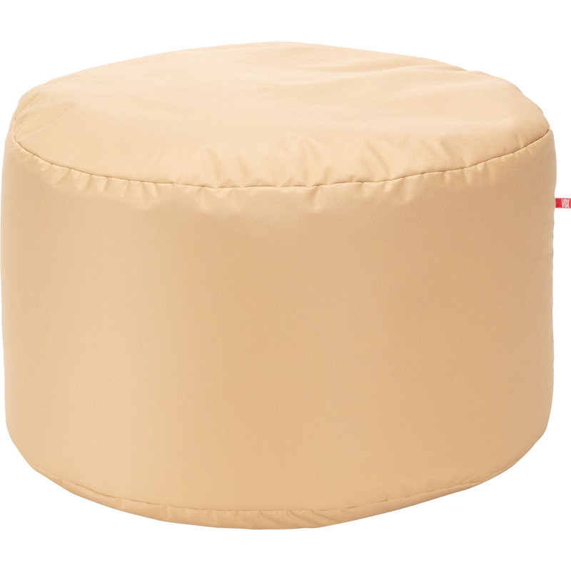 Chapple Polyester Classic Bean Bag, Beige
