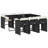 Hokku Designs 7 Piece Patio Dining Set With Cushions Black Poly Rattan-1184918231-1184918232-1184918235
