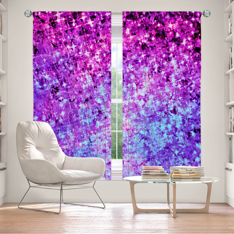Room Darkening Curtain Pair, 40" W x 82" L