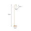 150cm Polished Torchiere Floor Lamp