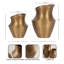 Ensemble de deux vases sculptés Suhana