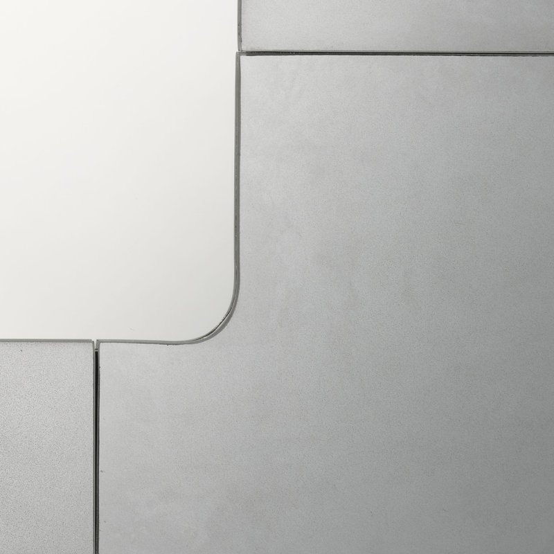 Elemental Rectangle Iron Mirror