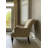 Jillian Classic High Back Linen Fabric Upholstered Armchair-66987154