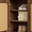 Armoire à chaussures en bois massif 24 paires