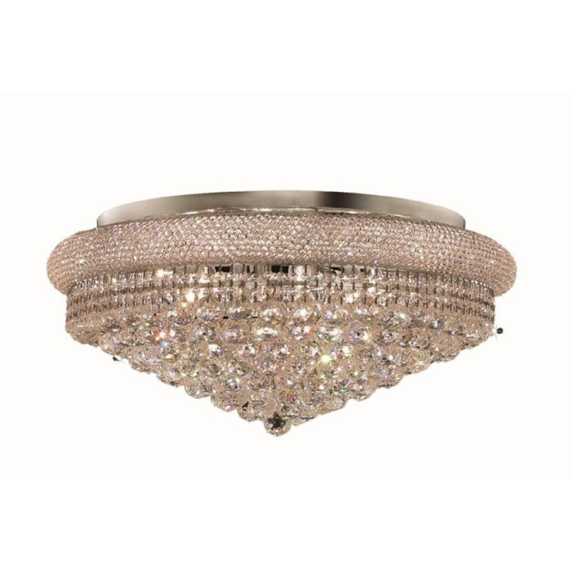 Mckie Flush Mount, Chrome