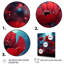 Rubis rouge coquelicot clair de lune - coquelicots, art mural-1510995460-1510995478