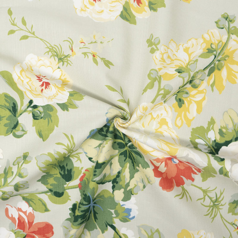 100% coton Waverly Alcea, coupé par cour