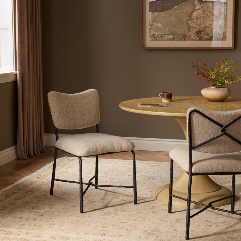 Nemona Upholstered Dining Chair, Ellis Birch