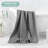 Waffle Bath Towels, 4 Pieces, Soft, Absorbent, Fast Drying, Lint Free (Gray)
