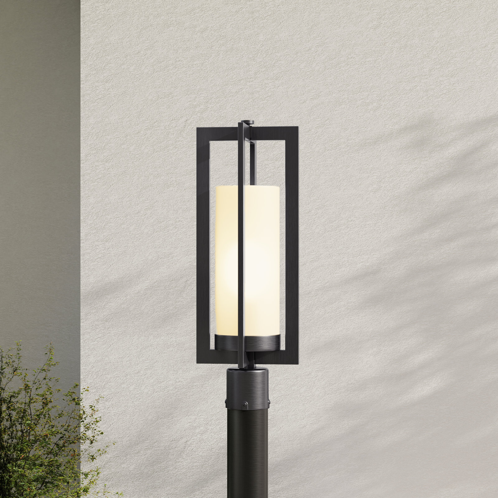 Melvin Frosted Outdoor Lantern Head